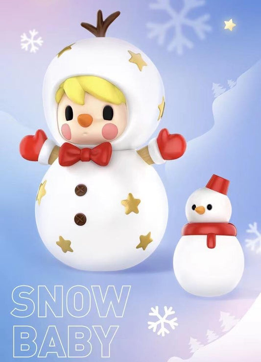 Popmart Sweet Bean Snow Baby Figurine - Mô Hình Art Toy Chính Hãng Pop Mart
