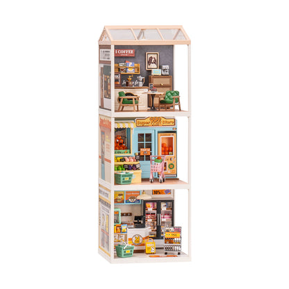 Rolife Super Creator - Super Store Series - Mô hình nhà gỗ tí hon DIY - Rolife