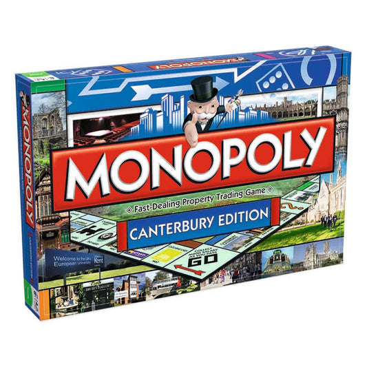 Canterbury Monopoly Board Game - Cờ Tỷ Phú Phiên Bản Thành Phố Canterbury - Winning Moves - Hình ảnh sản phẩm