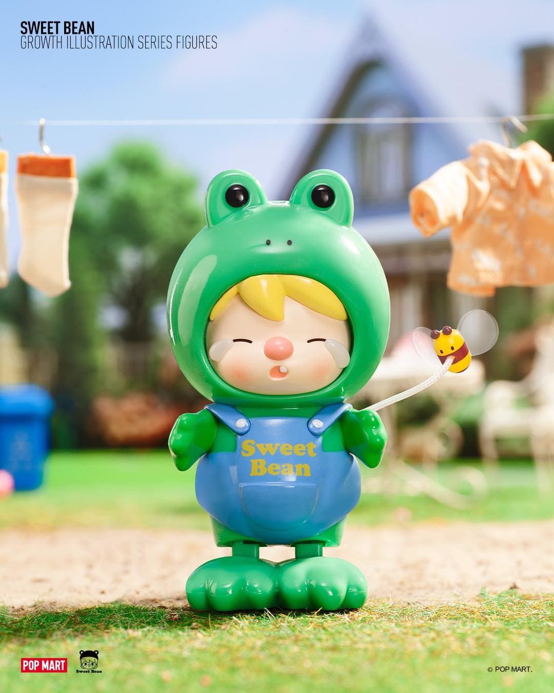Sweet Bean Growth Illustration Blind Box Series Figures Mô Hình Hộp Mù Pop Mart - Góc nhìn khác 3