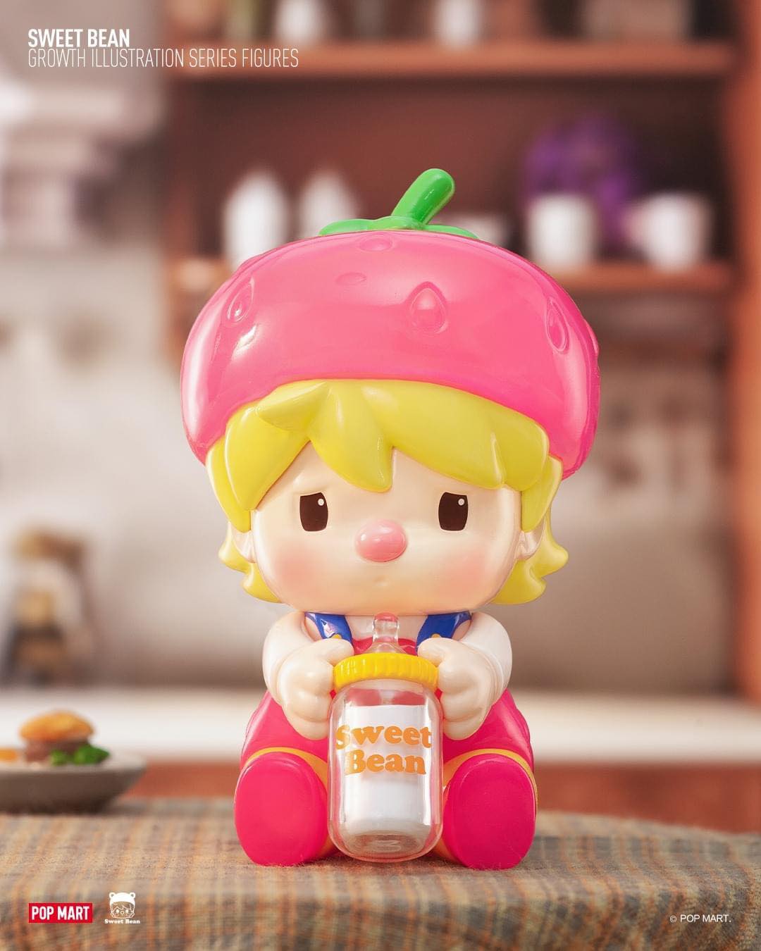 Sweet Bean Growth Illustration Blind Box Series Figures Mô Hình Hộp Mù Pop Mart - Hình ảnh bổ sung 4