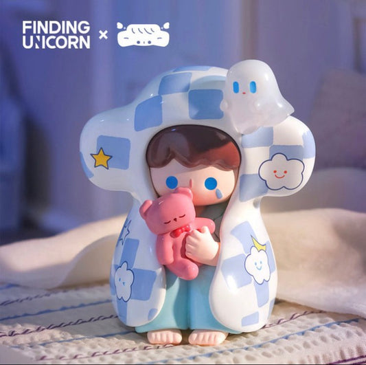 Wonton Island White Night Endless Night Blind Box Series - Hộp Mù Art Toy Finding Unicorn