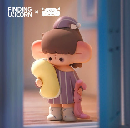 Wonton Island White Night Endless Night Blind Box Series - Hộp Mù Art Toy Finding Unicorn