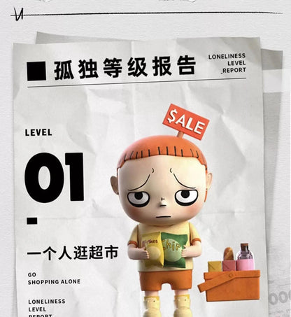 K.Dream Loneliness Level Report Blind Box Series - Mô Hình Hộp Mù Heyciao - Hình ảnh bổ sung 4