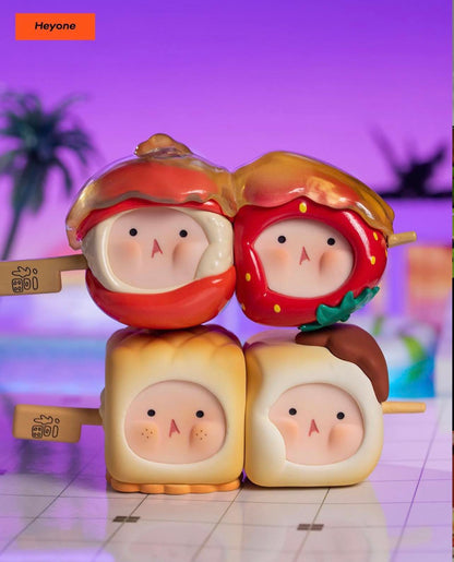 Tuan Tuan Neon Sunset Bistro Blind Box Series - Mô Hình Đồ Chơi Art Toy - HeyOne