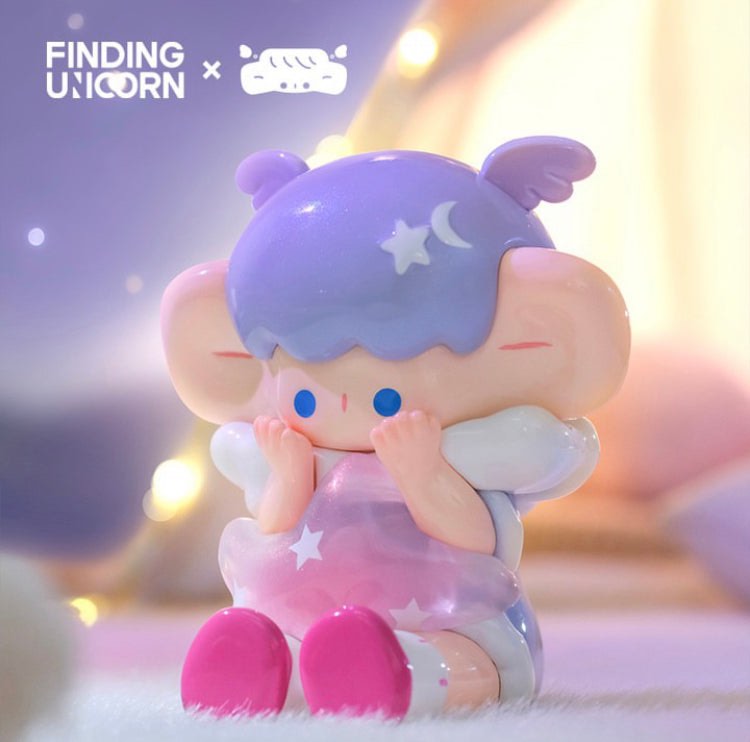 Wonton Island White Night Endless Night Blind Box Series - Hộp Mù Art Toy Finding Unicorn