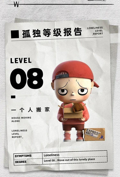 K.Dream Loneliness Level Report Blind Box Series - Mô Hình Hộp Mù Heyciao