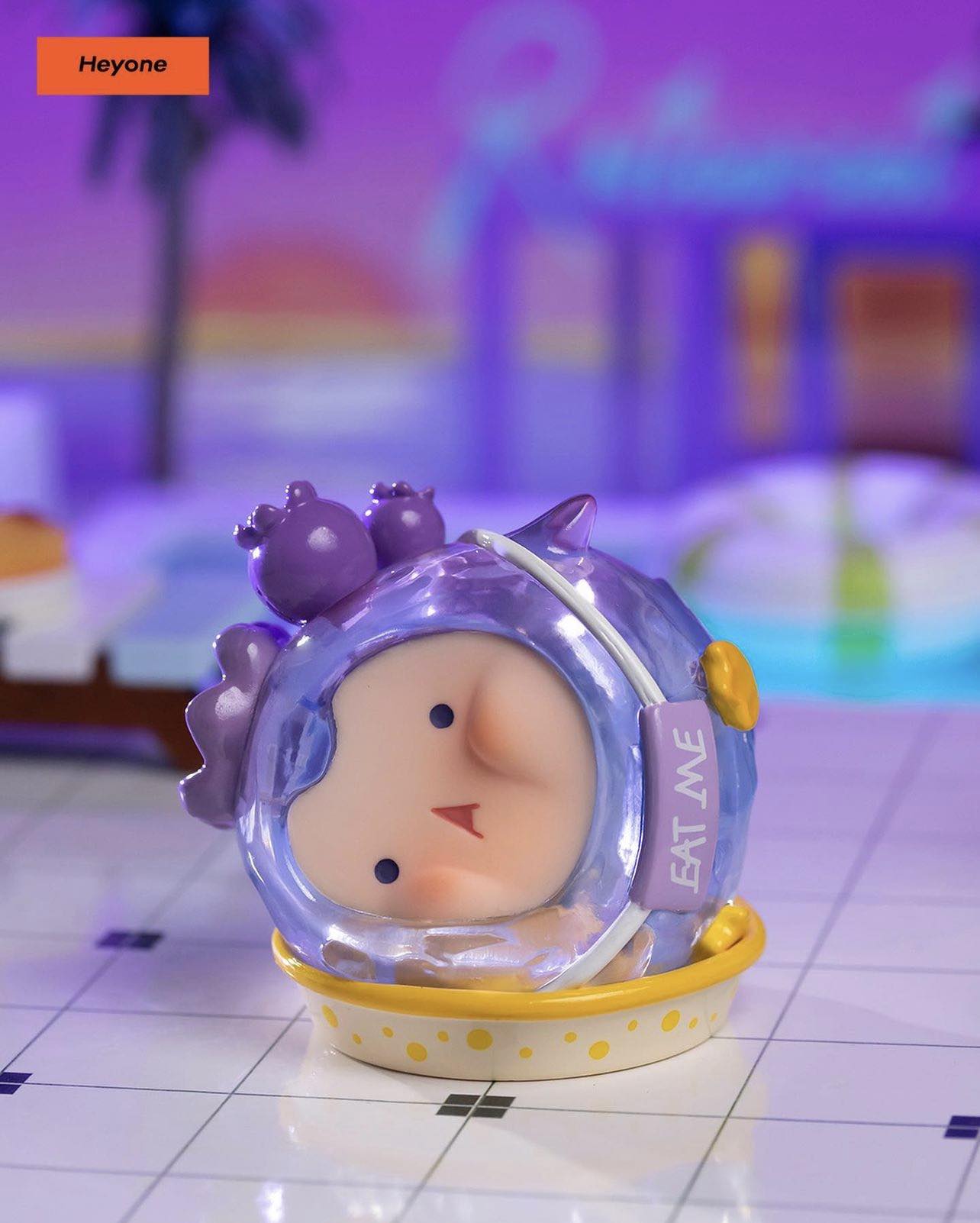 Tuan Tuan Neon Sunset Bistro Blind Box Series - Mô Hình Đồ Chơi Art Toy - HeyOne