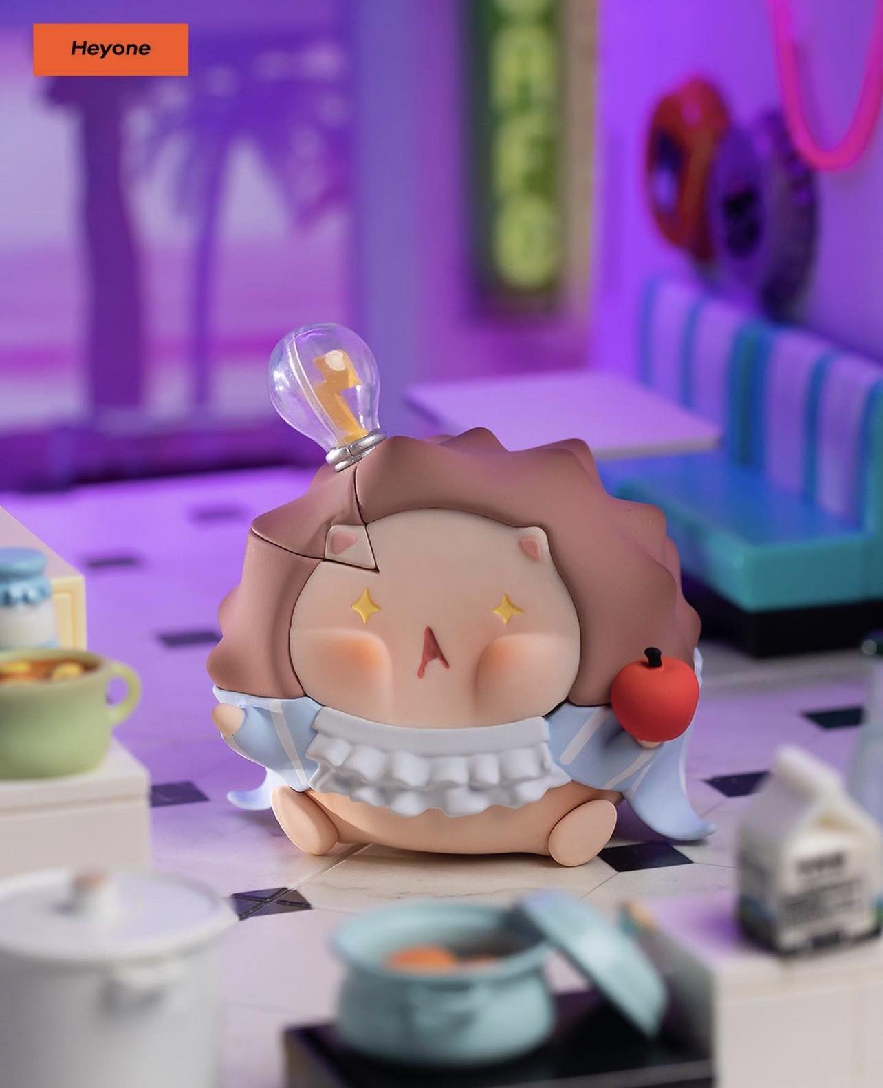 Tuan Tuan Neon Sunset Bistro Blind Box Series - Mô Hình Đồ Chơi Art Toy - HeyOne