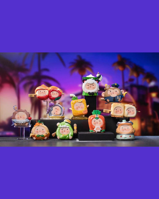 Tuan Tuan Neon Sunset Bistro Blind Box Series - Mô Hình Đồ Chơi Art Toy - HeyOne