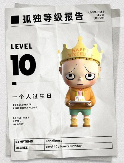 K.Dream Loneliness Level Report Blind Box Series - Mô Hình Hộp Mù Heyciao