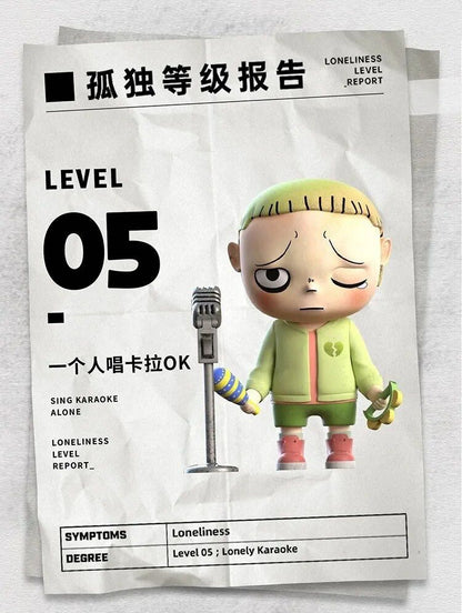 K.Dream Loneliness Level Report Blind Box Series - Mô Hình Hộp Mù Heyciao Heyciao - ảnh 3 - Blind Box