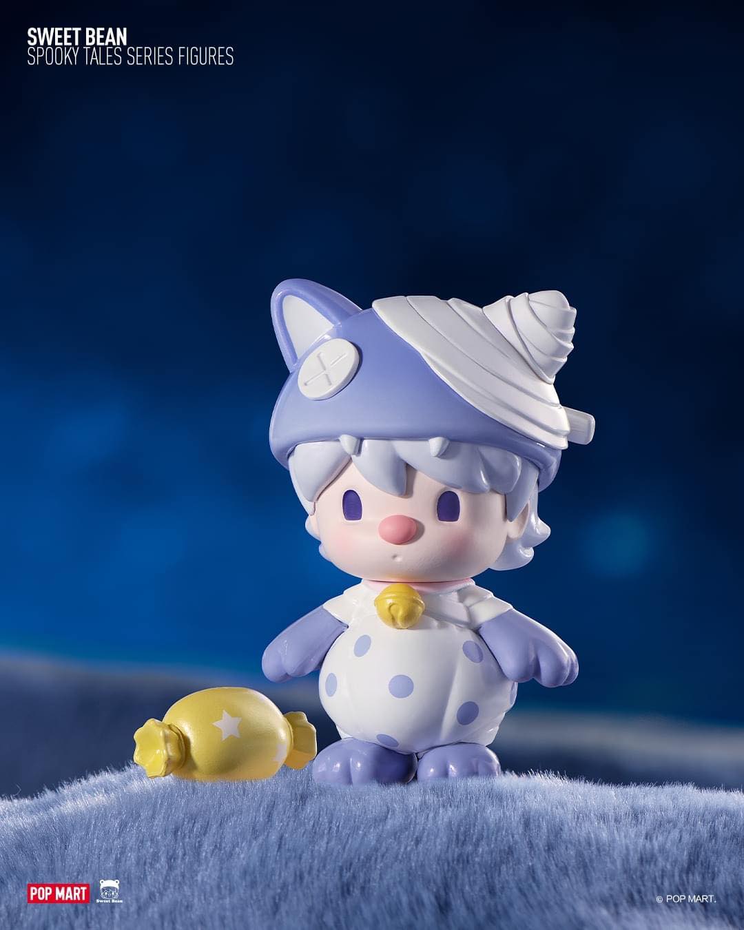 Sweet Bean Spooky Tales Blind Box Series Figures - Mô Hình Blind Box Halloween Pop Mart - Hình ảnh bổ sung 7