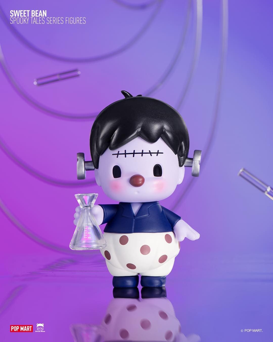 Sweet Bean Spooky Tales Blind Box Series Figures - Mô Hình Blind Box Halloween Pop Mart - Hình ảnh bổ sung 6