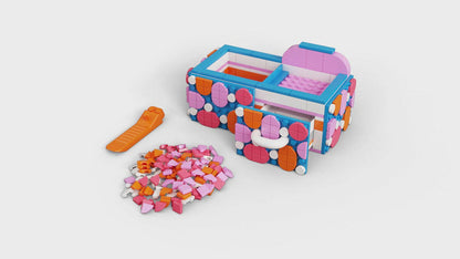 LEGO® DOTS™ Desk Organizer - Bộ Dụng Cụ Sắp Xếp Bàn Làm Việc Sáng Tạo - LEGO 41907 - Hình ảnh chi tiết 2