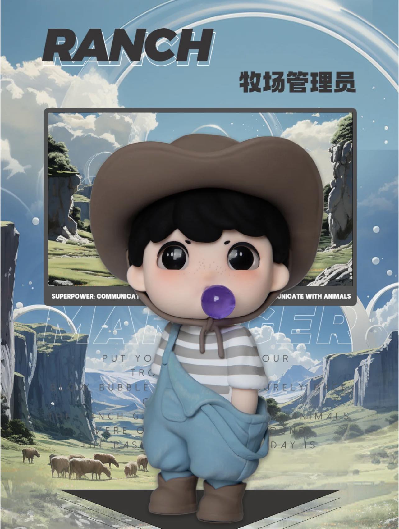 Asi CityNo.4 Blind Box Series - Mô Hình Hộp Mù Nghệ Thuật - Heyone