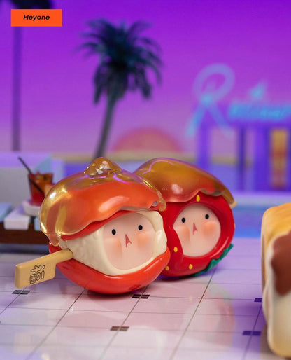Tuan Tuan Neon Sunset Bistro Blind Box Series - Mô Hình Đồ Chơi Art Toy - HeyOne