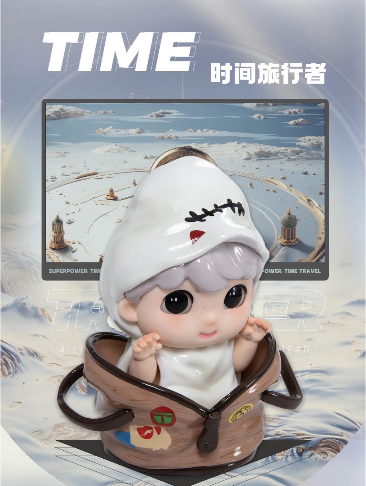 Asi CityNo.4 Blind Box Series - Mô Hình Hộp Mù Nghệ Thuật - Heyone