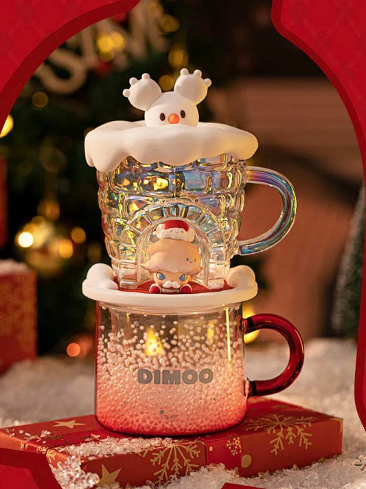 DIMOO Letters from Snowman Series-Stack Cup Gift Box - Hình ảnh chi tiết 2
