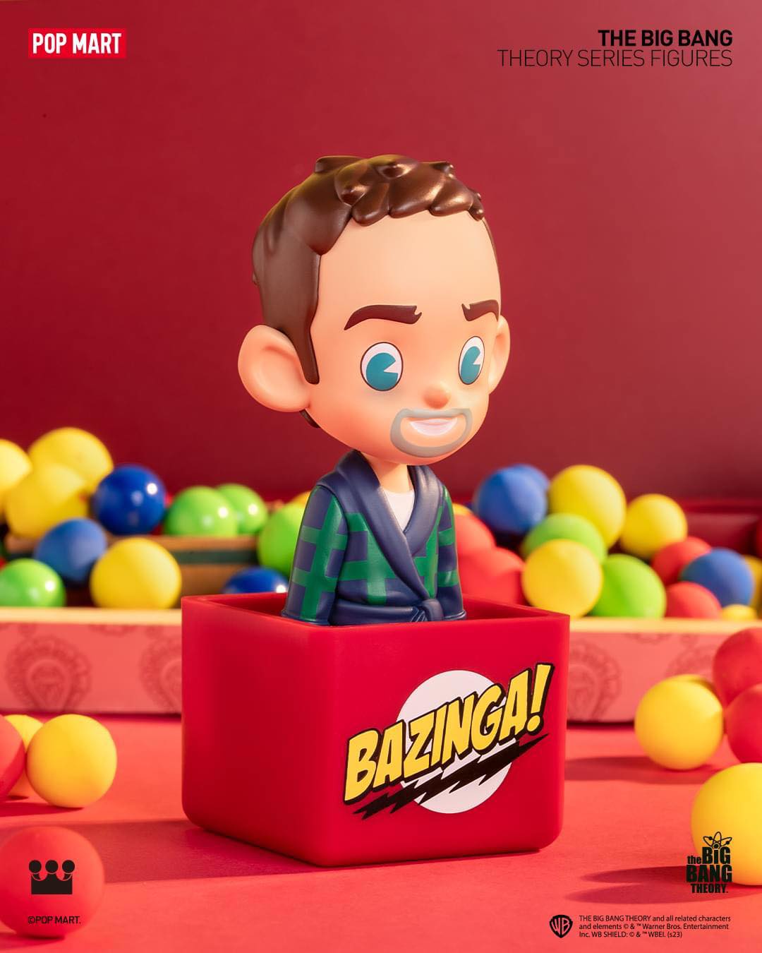 The Big Bang Theory Blind Box Series Figures - Mô Hình Hộp Mù Blind Box Pop Mart