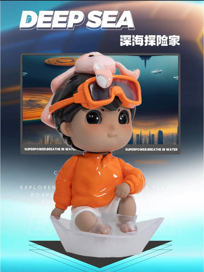 Asi CityNo.4 Blind Box Series - Mô Hình Hộp Mù Nghệ Thuật - Heyone