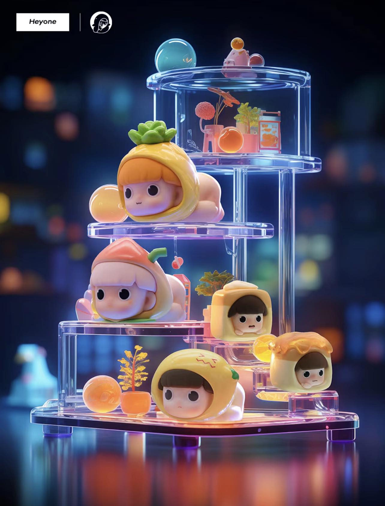 Heyone MINI Fun Factory Machine Blind Box Series - Mô Hình Đồ Chơi Blind Box - Heyone - Hình ảnh bổ sung 4