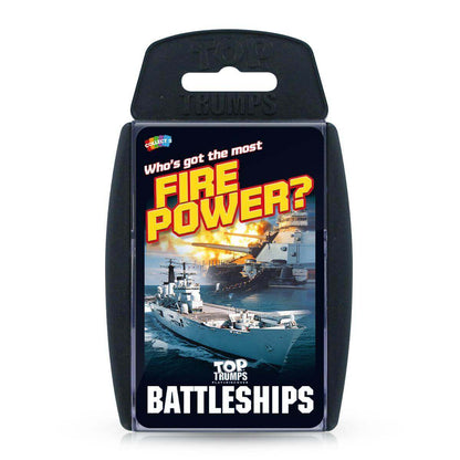 Battleships Top Trumps Card Game - Trò chơi thẻ bài chiến hạm - Winning Moves - Hình ảnh sản phẩm
