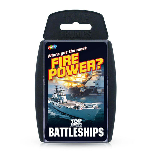 Battleships Top Trumps Card Game - Trò chơi thẻ bài chiến hạm - Winning Moves - Hình ảnh sản phẩm