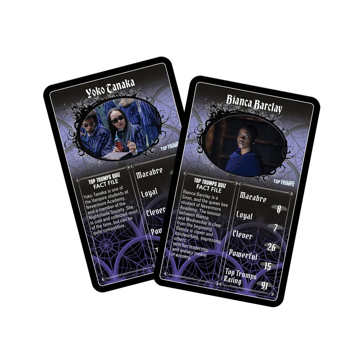 Wednesday Top Trumps Card Game - Trò chơi thẻ bài giải trí Netflix - Winning Moves - Góc nhìn khác 3