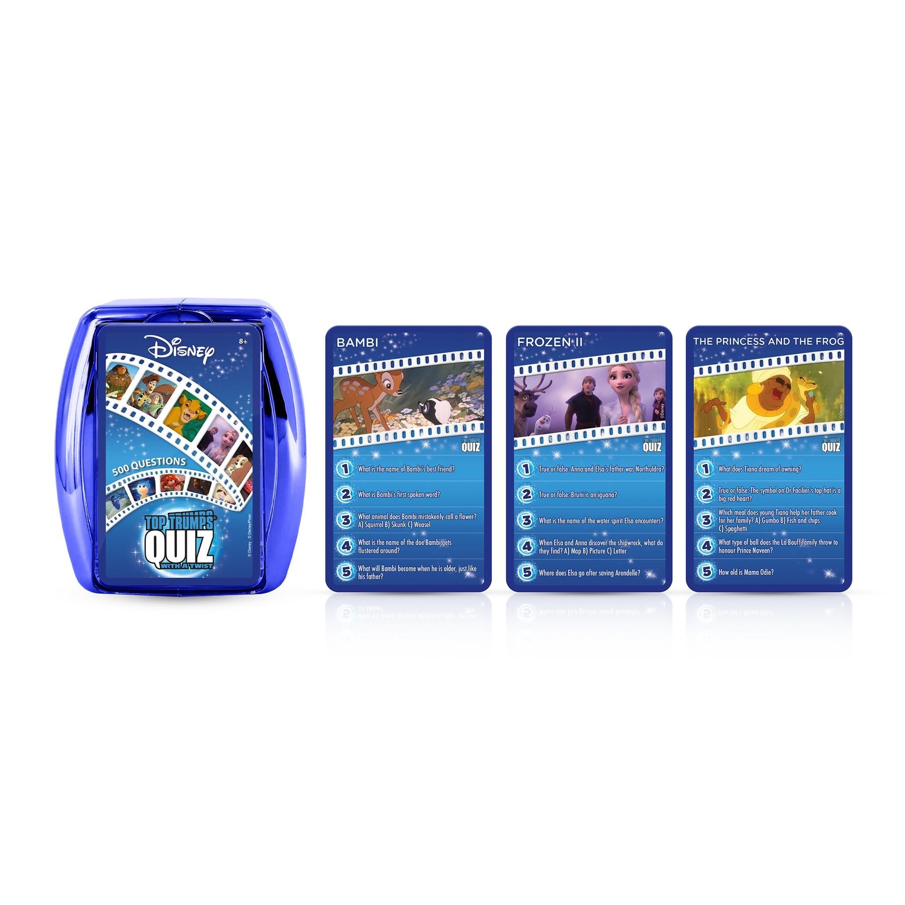 Disney Top Trumps Quiz Game - Trò chơi thẻ bài đố vui cho gia đình - Winning Moves - Góc nhìn khác 3