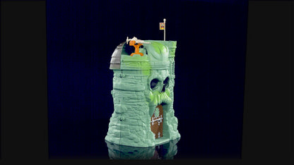 Masters of the Universe Origins Castle Grayskull Playset - Mô hình Lâu đài Pháo đài Eternia Mattel - Hình ảnh sản phẩm