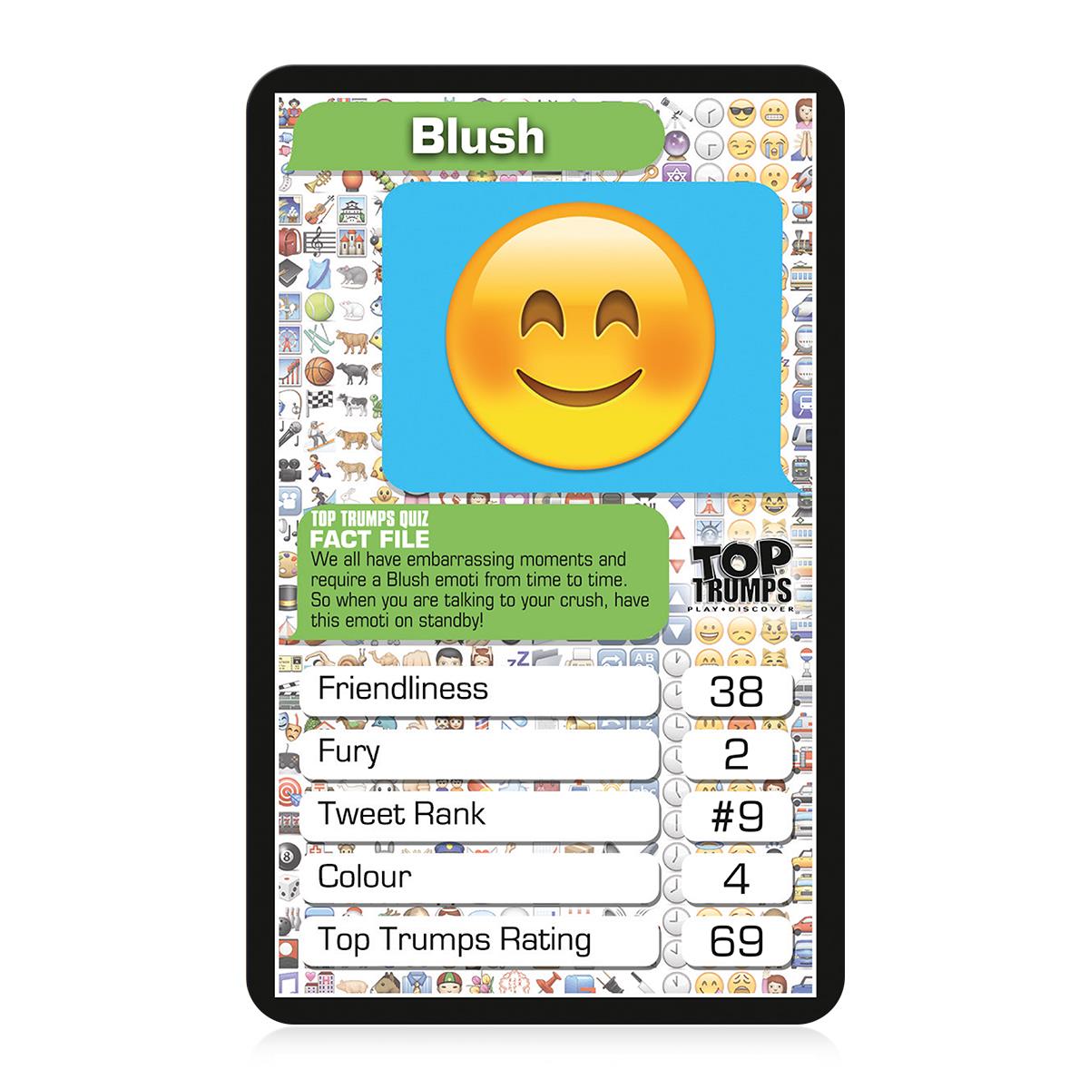 Top 30 Emotis Top Trumps Card Game - Trò chơi thẻ bài biểu tượng cảm xúc Emoji - Winning Moves - Hình ảnh bổ sung 4