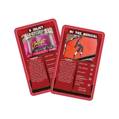 Musicals Top Trumps Limited Edition Card Game - Trò Chơi Thẻ Bài Nhạc Kịch Broadway - Winning Moves - Hình ảnh bổ sung 4