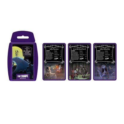 Nightmare Before Christmas Top Trumps Card Game - Trò Chơi Thẻ Bài Chiến Thuật Disney - Winning Moves
