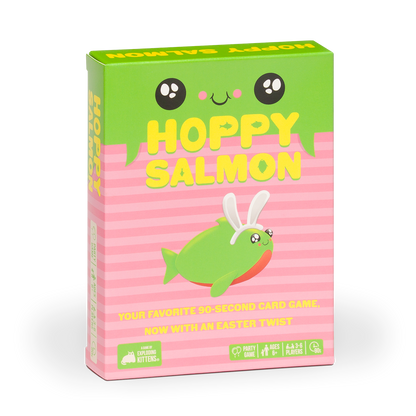 Hoppy Salmon - Trò chơi thẻ bài hành động nhanh - Exploding Kittens