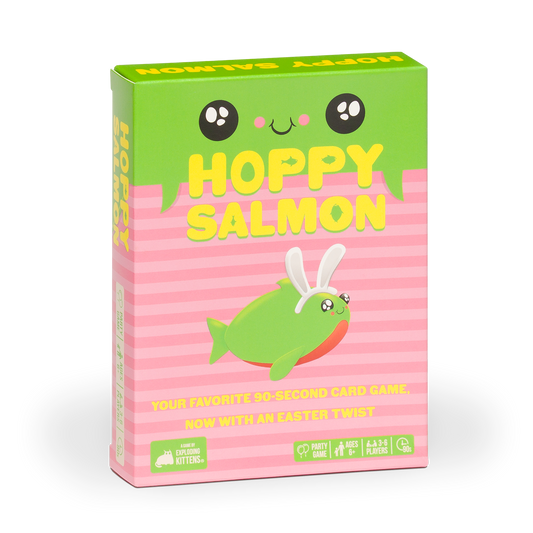 Hoppy Salmon - Trò chơi thẻ bài hành động nhanh - Exploding Kittens