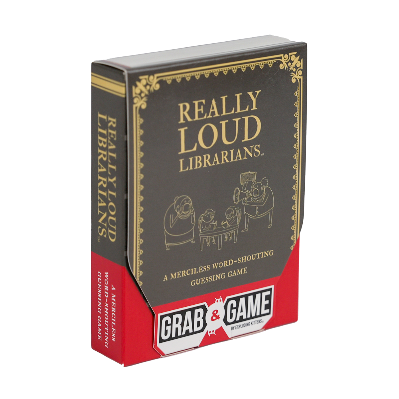Really Loud Librarians: Grab & Game Edition - Trò chơi đố chữ du lịch - Exploding Kittens