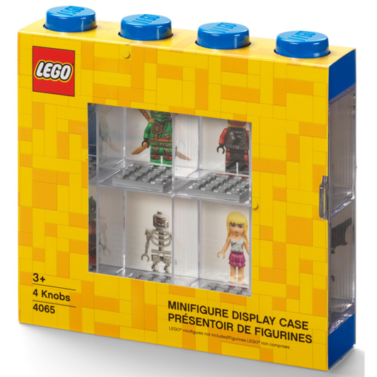 LEGO® 8-Minifigure Display Case - Blue - Hộp Trưng Bày 8 Nhân Vật LEGO - Chính Hãng - Hình ảnh sản phẩm