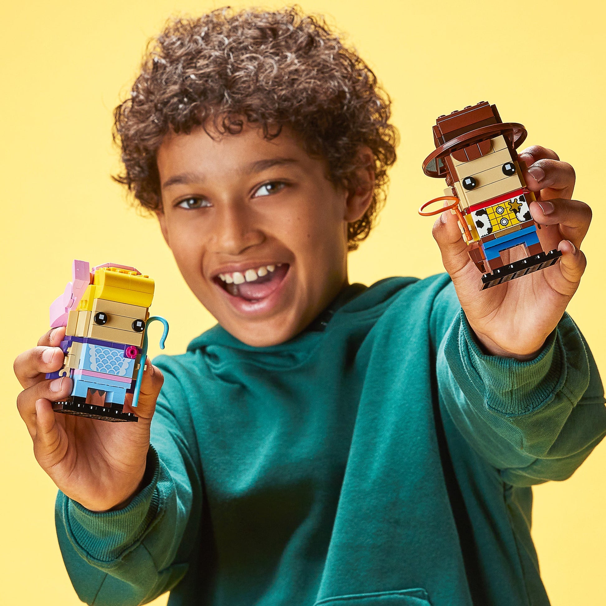 LEGO® BrickHeadz™ Woody and Bo Peep - Mô hình lắp ráp nhân vật Disney Pixar Toy Story #40553 - Góc nhìn khác 3