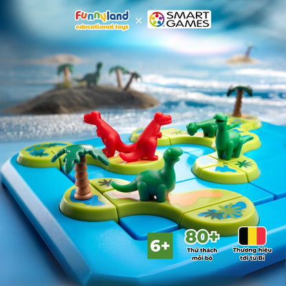 Đồ chơi trí tuệ Smartgames Thử thách Dinosaurs Mystic Islands