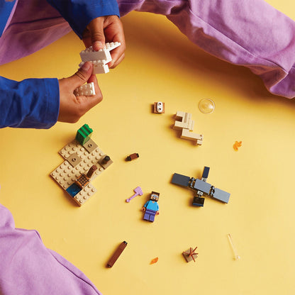 LEGO® Minecraft® Steve's Desert Expedition - Đồ Chơi Lắp Ráp Chuyến Thám Hiểm Sa Mạc (21251) - LEGO - Góc nhìn khác 3
