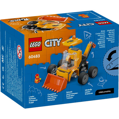 LEGO® City Rides – Construction Loader - Xe Tải Xây Dựng LEGO 60483 LEGO - LEGO City