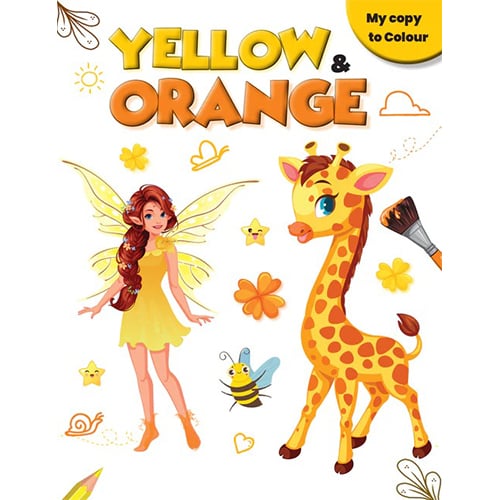 My Copy To Colour: Yellow & Orange