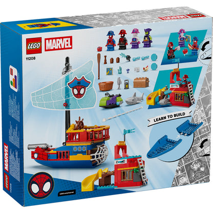 LEGO® Marvel Spidey and His Amazing Friends Team Spidey Pirate Ship - Đồ Chơi Lắp Ráp Tàu Hải Tặc 11208 LEGO - ảnh 3 - LEGO M