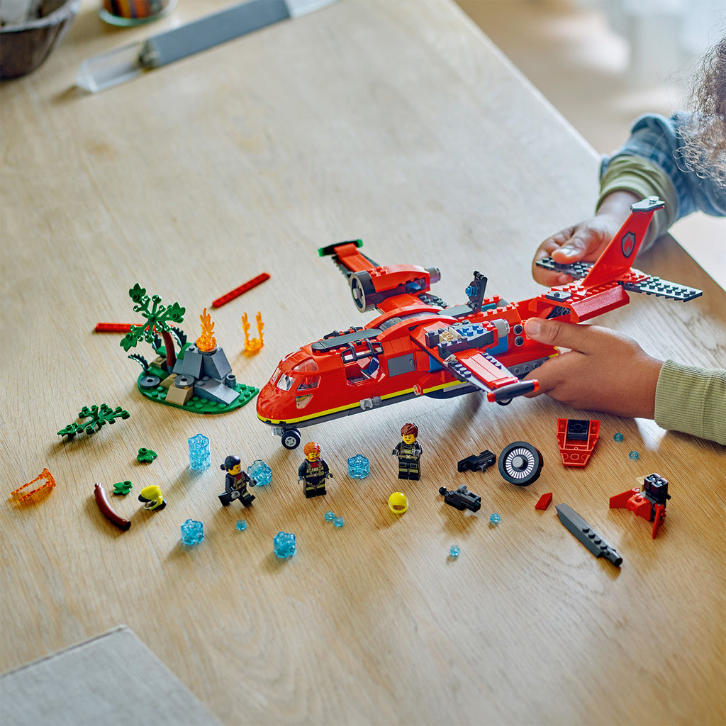 LEGO® City Fire Rescue Plane - Máy Bay Cứu Hỏa Thành Phố - LEGO 60413 - Góc nhìn khác 3