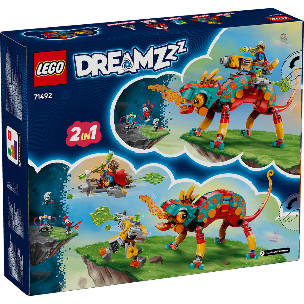 LEGO® DREAMZzz™ Mateo's Fire Chameleon - Đồ Chơi Lắp Ráp Tắc Kè Hoa Lửa 71492