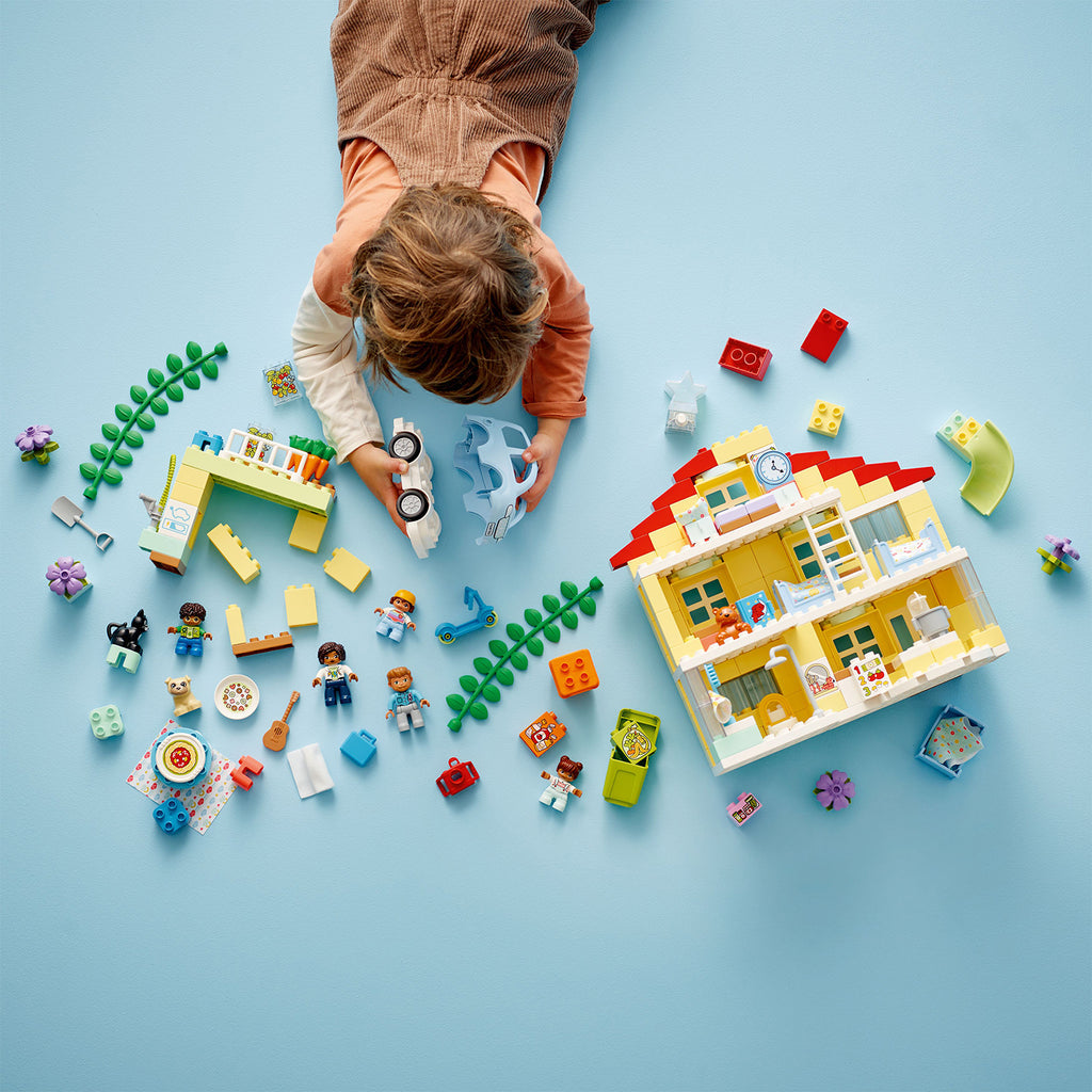 LEGO® DUPLO™ Town 3in1 Family House Ngôi Nhà Gia Đình 3 Trong 1 LEGO 10994 - Hình ảnh bổ sung 4