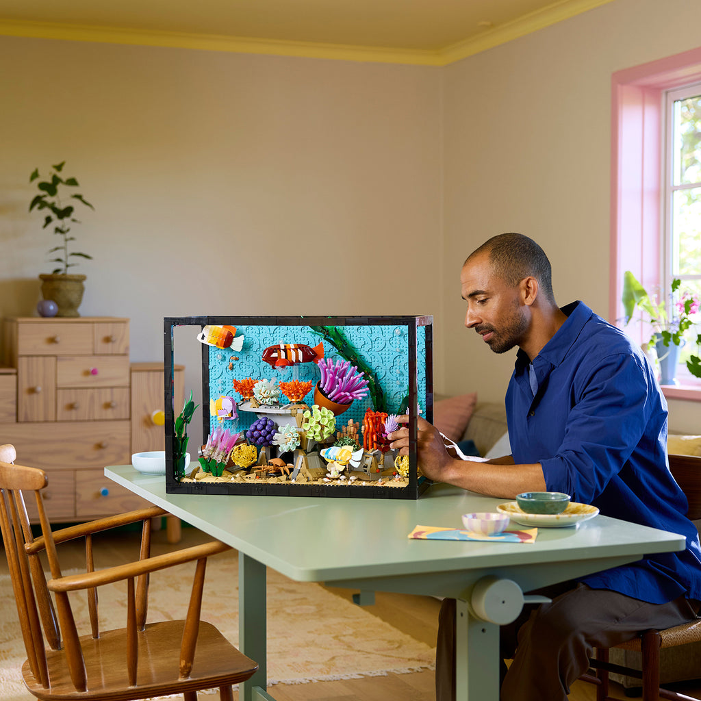 LEGO® Icons Tropical Aquarium - Bộ Lắp Ráp Bể Cá Nhiệt Đới 10366 - LEGO - Hình ảnh bổ sung 6