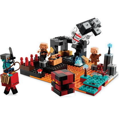 LEGO® Minecraft® The Nether Bastion - Đồ Chơi Lắp Ráp Minecraft LEGO 21185 - Góc nhìn khác 3