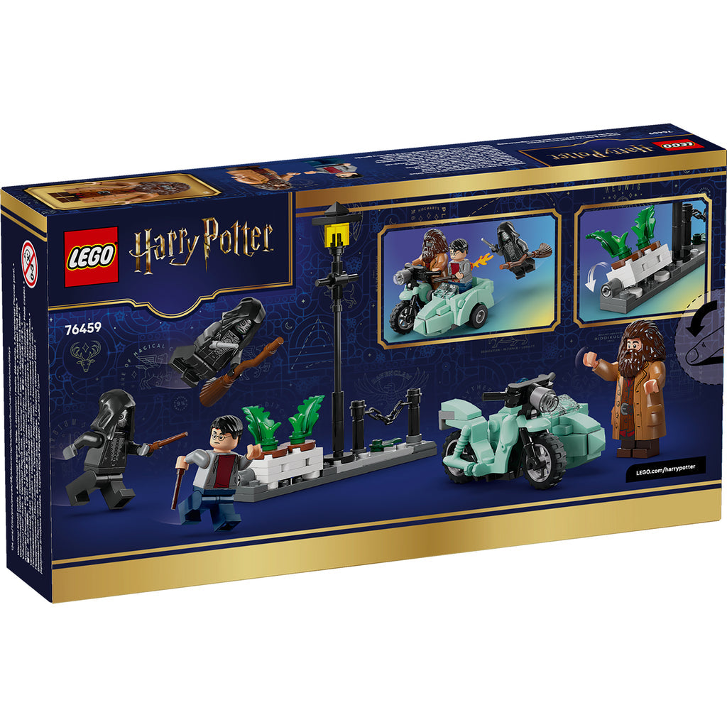 LEGO® Harry Potter™ Hagrid™ & Harrys Privet Drive Escape - Đồ Chơi Lắp Ráp Mô Tô Bay - LEGO 76459 LEGO - ảnh 2 - LEGO Sets